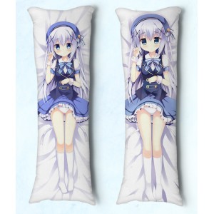 Travesseiro Dakimakura Gochuumon wa Usagi Desu Ka Kafuu Chino 05